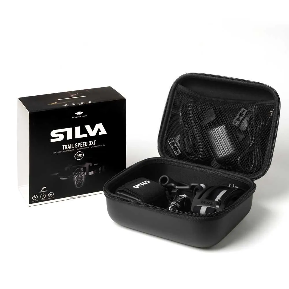 Silva Trail Speed 3xt Pannlampa, Black, 800 Lumens