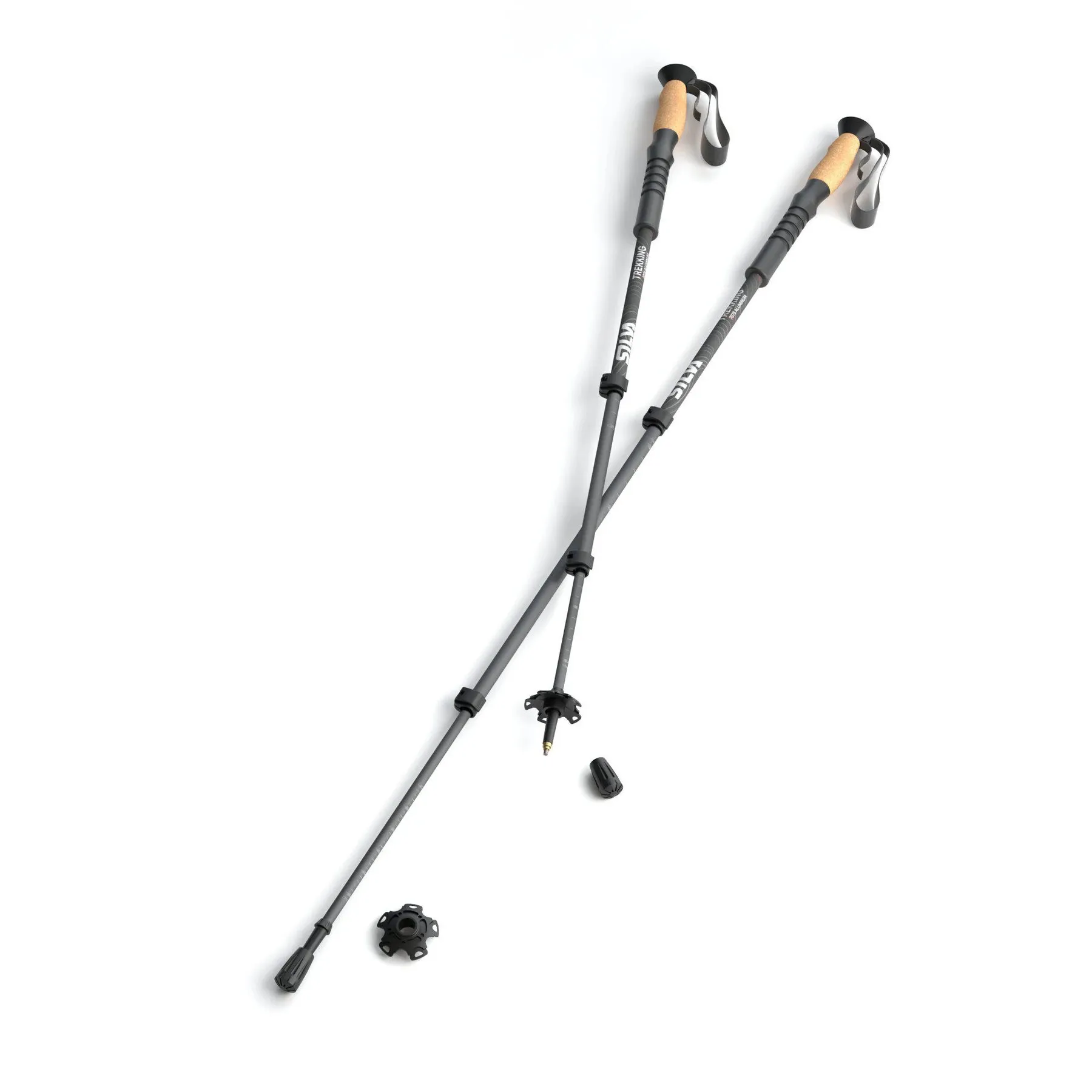 Silva Trekking Poles Aluminium Cork, No colour, One Size Silva Trekking Poles Aluminium Cork, No colour, One Size