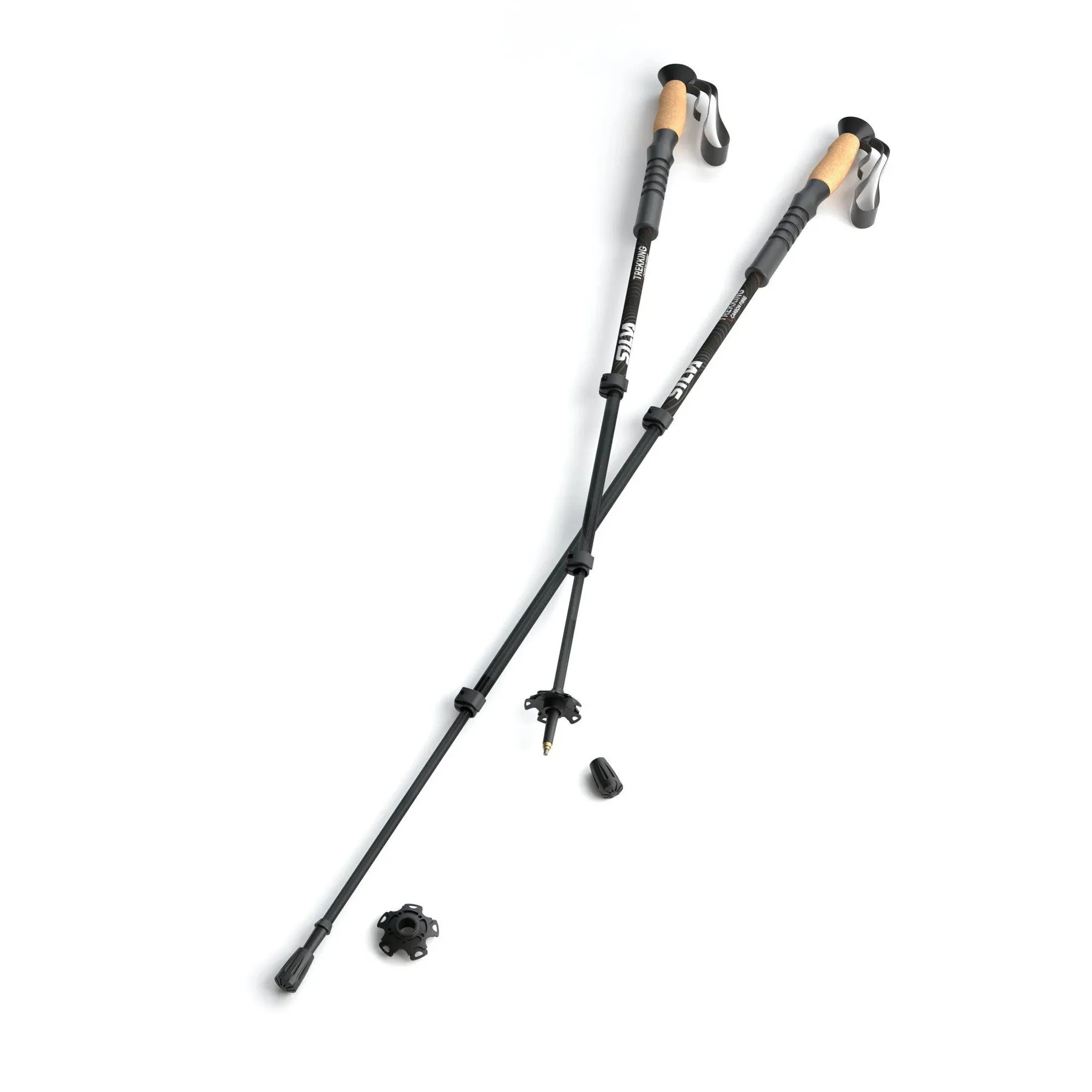 Silva Trekking Poles Carbon, No colour, One Size Silva Trekking Poles Carbon, No colour, One Size