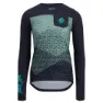 Silvini Ella T-shirt Med Lång ärm, Navy / green, 3XL