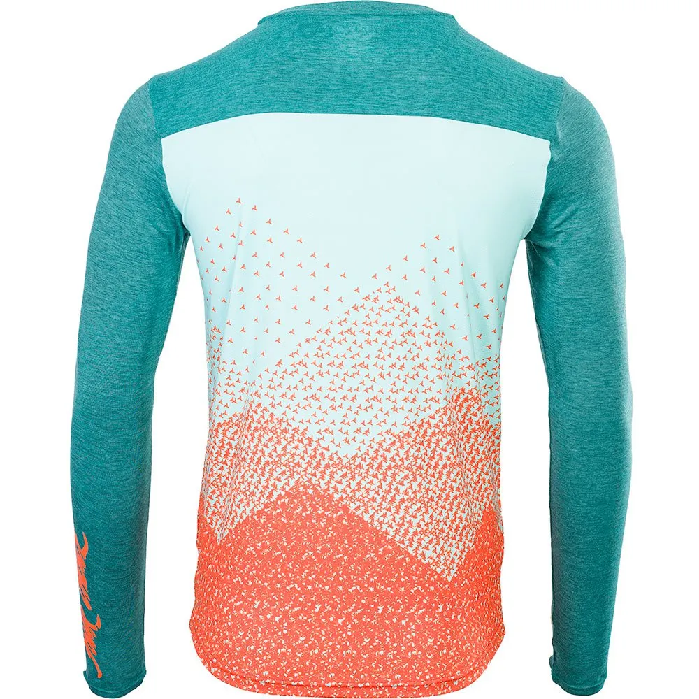 Silvini Ello Långärmad Trikå, Ocean / orange, 3XL