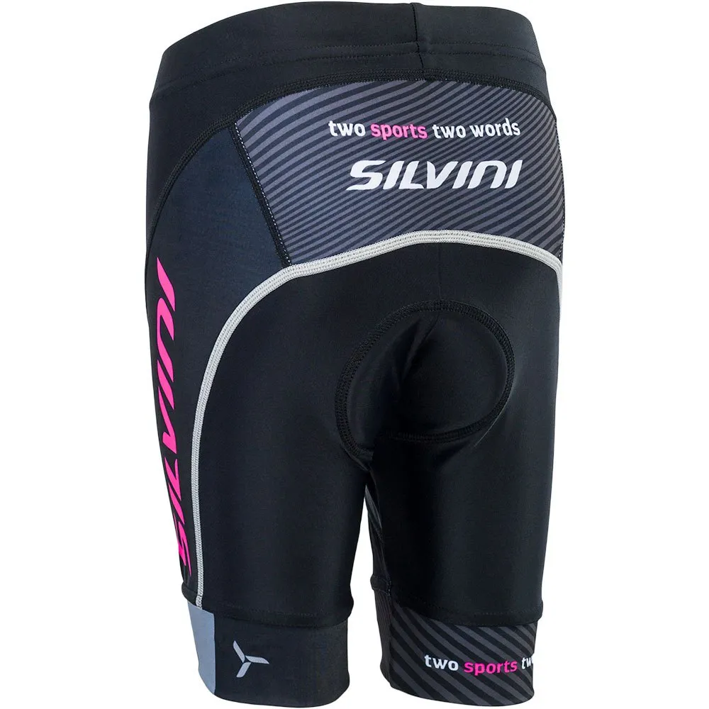 Silvini Team Cykelbyxor Utan Axelband, Black / pink