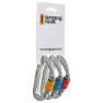 Singing Rock Colt Karabinkrok 3 Enheter, Grey, One Size