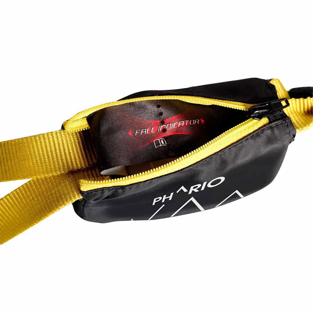 Singing Rock Phario Palm Lanyards Och Energiabsorbenter, Yellow / black