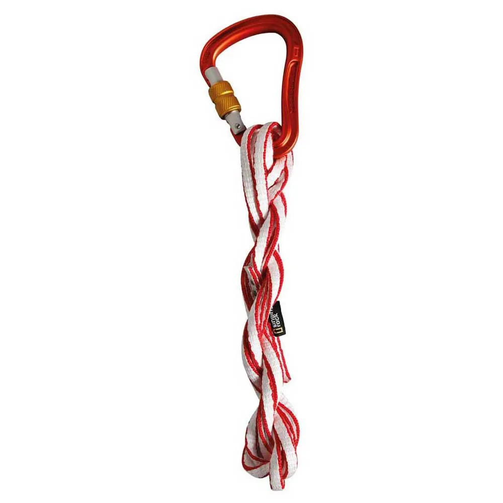 Singing Rock Sling 8 Mm Sling, White / orange, 1.2cm
