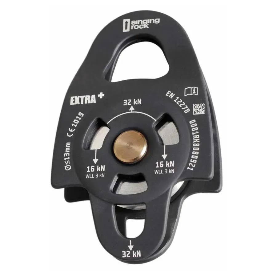 Singing Rock Srrk808bb00 Talja, Black, One Size