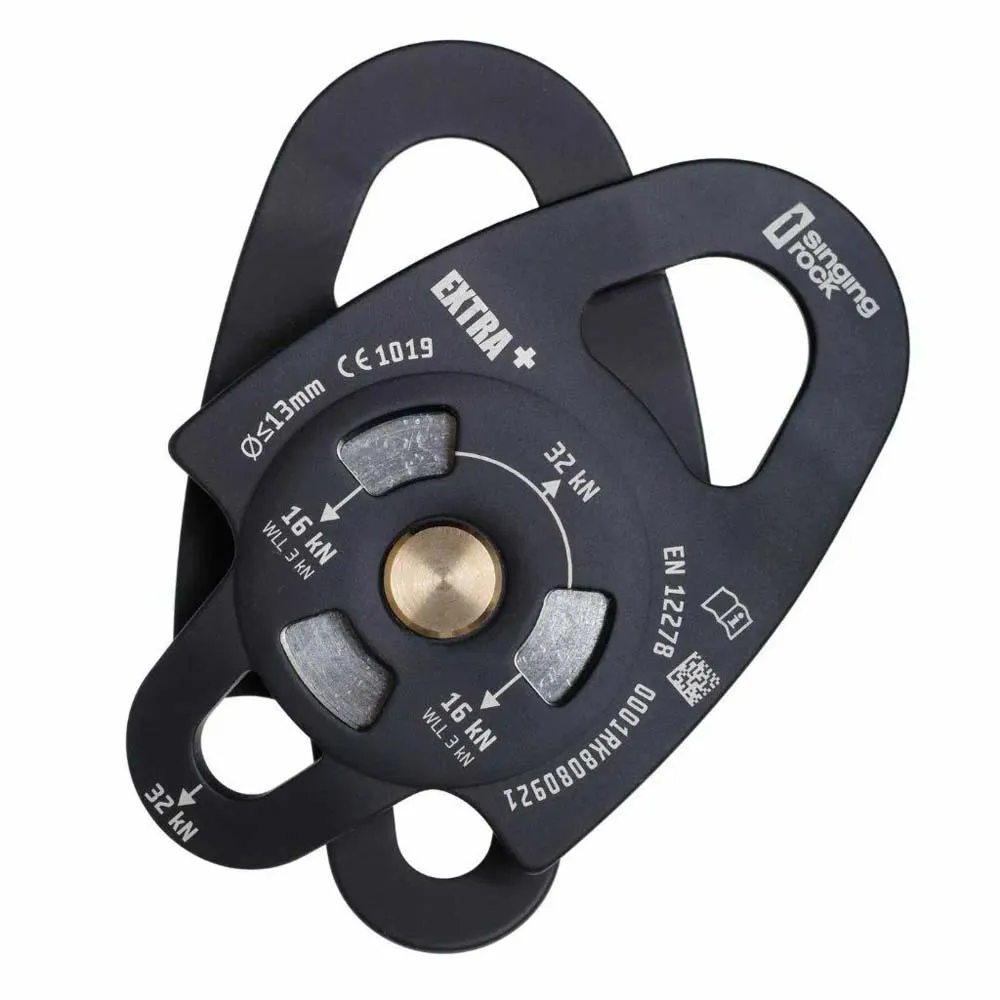 Singing Rock Srrk808bb00 Talja, Black, One Size