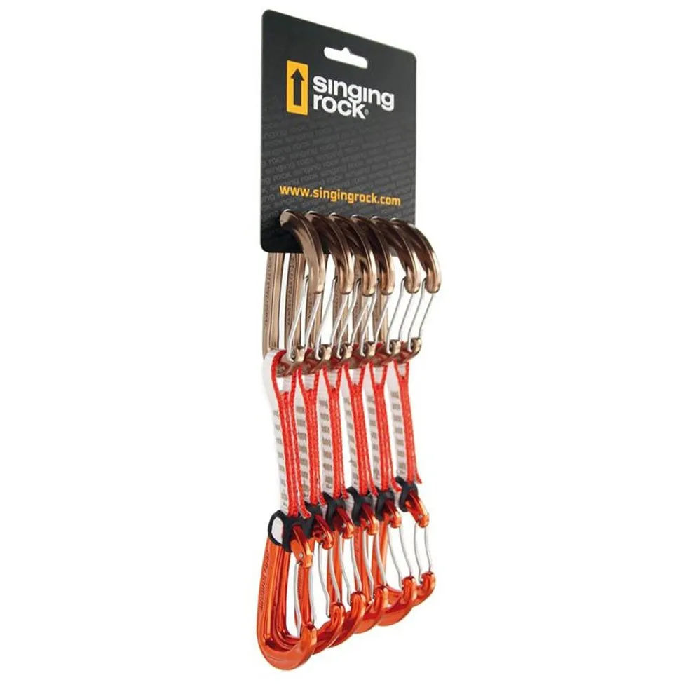 Singing Rock Vision 6 Pack Quickdraw, Red / white, 11cm Singing Rock Vision 6 Pack Quickdraw, Red / white, 11cm