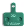 Sinter 002 Shimano B Mtb Race Organiska Skivbromsbelägg 25 Enheter, Green, One Size
