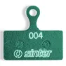 Sinter 004 Shimano G Mtb Race Organiska Skivbromsbelägg 25 Enheter, Green, One Size