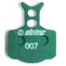 Sinter 007 Formula Mtb Race Organiska Skivbromsbelägg 25 Enheter, Green, One Size