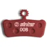 Sinter 008 Sram Mtb Standard Organiska Skivbromsbelägg 25 Enheter, Red, One Size