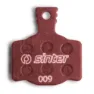 Sinter 009 Magura Mtb Standard Organiska Skivbromsbelägg 25 Enheter, Red, One Size