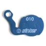 Sinter 010 Magura E-bike Organiska Skivbromsbelägg 25 Enheter, Blue, One Size