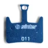 Sinter 011 Hayes E-bike Organiska Skivbromsbelägg 25 Enheter, Blue, One Size
