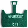 Sinter 011 Hayes Mtb Race Organiska Skivbromsbelägg 25 Enheter, Green, One Size