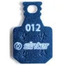 Sinter 012 Magura Mt E-bike Organiska Skivbromsbelägg 25 Enheter, Blue, One Size