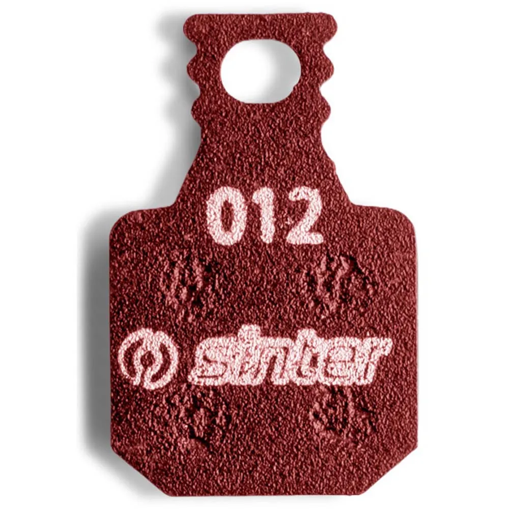 Sinter 012 Magura Mt Mtb Standard Organiska Skivbromsbelägg 25 Enheter, Red, One Size