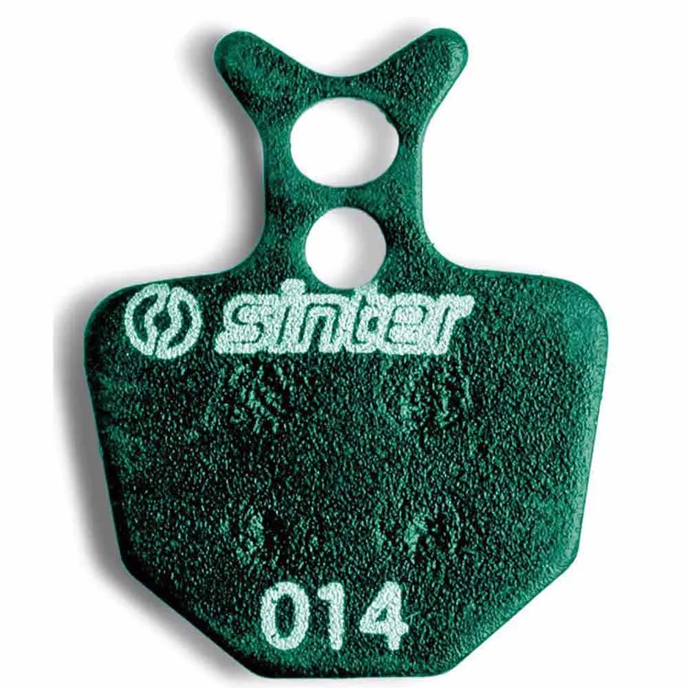 Sinter 014 Formula Mtb Race Organiska Skivbromsbelägg 25 Enheter, Green, One Size
