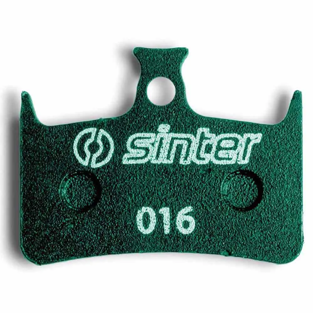 Sinter 016 Hope Mtb Race Organiska Skivbromsbelägg 25 Enheter, Green, One Size