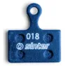 Sinter 018 Shimano K E-bike Organiska Skivbromsbelägg 25 Enheter, Blue, One Size