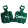 Sinter 021 Magura Mtb Race Organiska Skivbromsbelägg 25 Enheter, Green, One Size