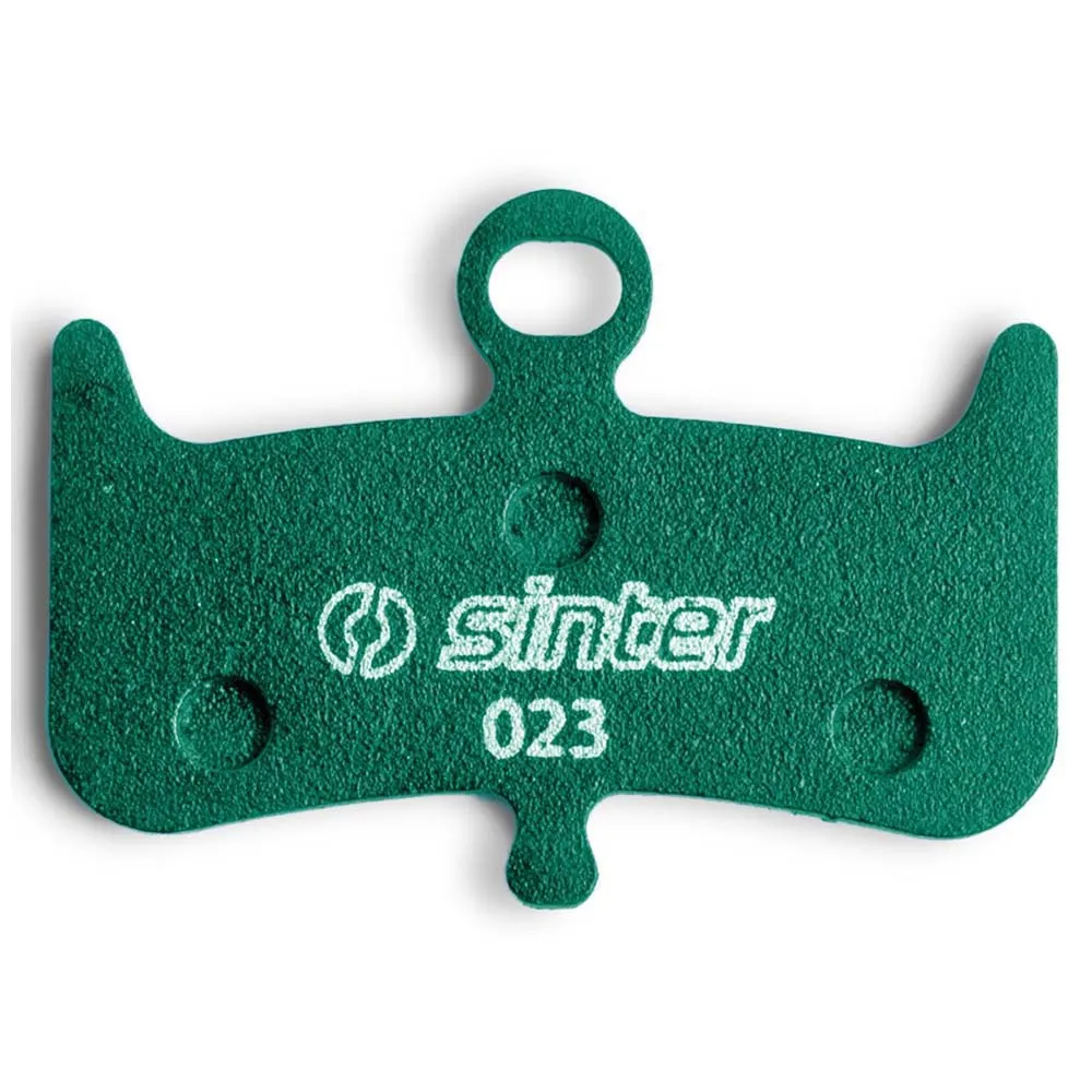 Sinter 023 Hayes Mtb Race Organiska Skivbromsbelägg 25 Enheter, Green, One Size