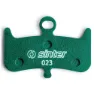 Sinter 023 Hayes Mtb Race Organiska Skivbromsbelägg 25 Enheter, Green, One Size