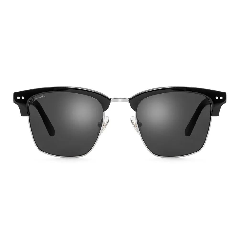 Siroko Bronx Solglasögon, Black, Black Mirror/CAT3