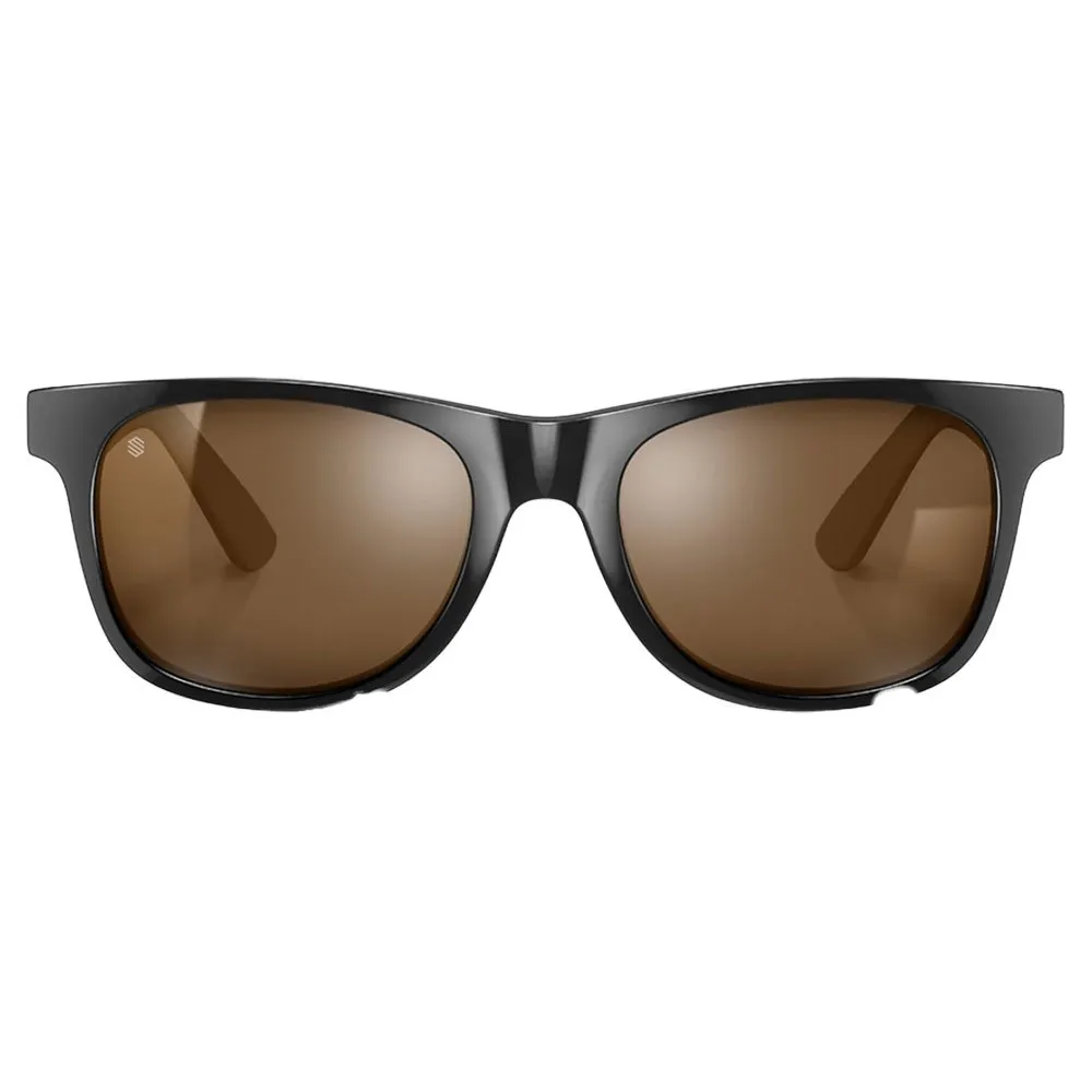 Siroko Capri Solglasögon, Black / brown, Brown Mirror/CAT3 Siroko Capri Solglasögon, Black / brown, Brown Mirror/CAT3