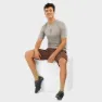 Siroko Cedar Gravel T-shirt Med Korta ärmar