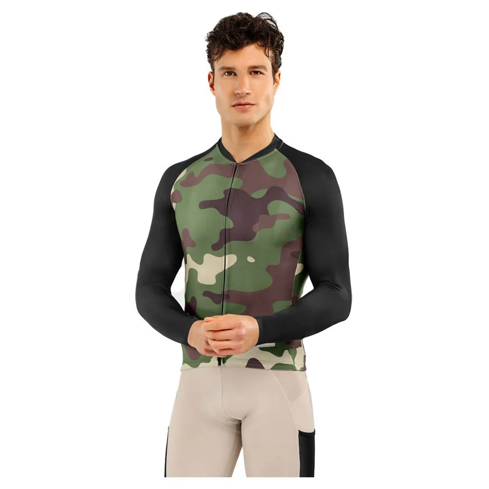 Siroko Gm2 Camouflage Långärmad Trikå