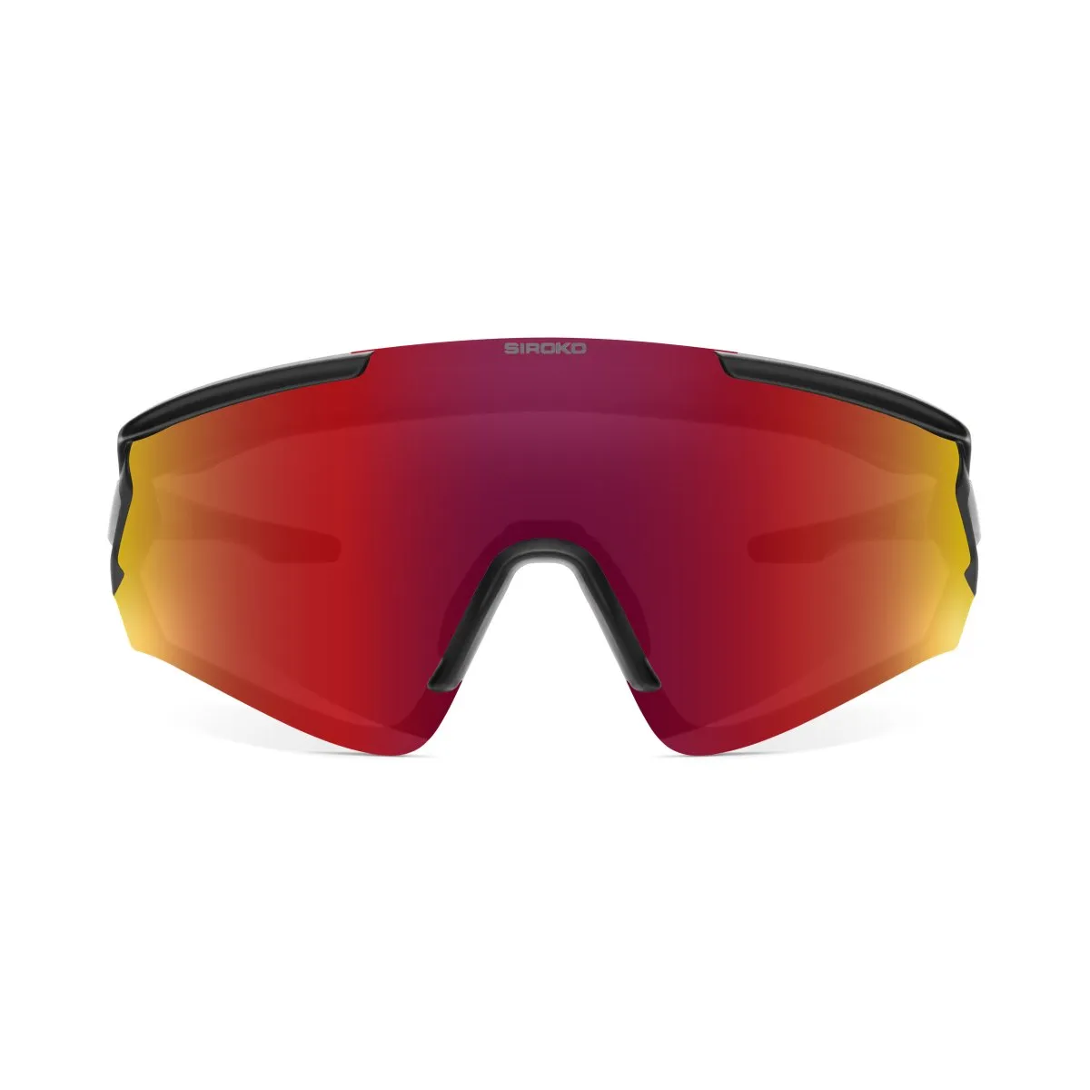 Siroko Gs4 Nansen Solglasögon, Black, Multicolor Mirror/CAT3