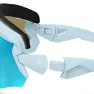 Siroko Gs4 Vonn Solglasögon, White, Blue Mirror/CAT3