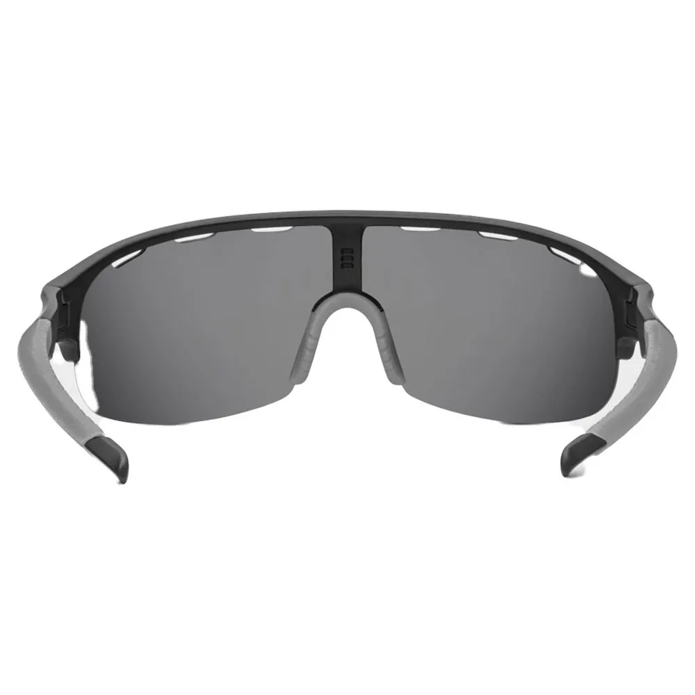 Siroko K3 The Cyclist Solglasögon, Black, Grey Mirror/CAT3