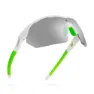 Siroko K3s Foto Kromatiska Solglasögon, White, Photocromatic Green Mirror