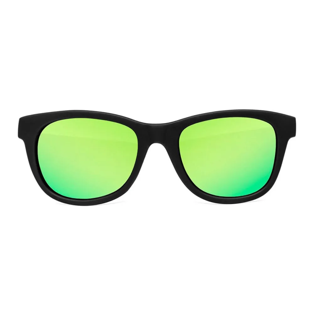 Siroko K3xs Kids Bike Lane Polariserade Solglasögon, Black / green, Green Mirror