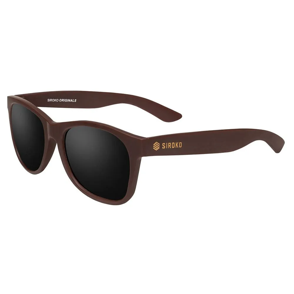 Siroko Le Dôme Polariserade Solglasögon, Brown / black, Black Mirror