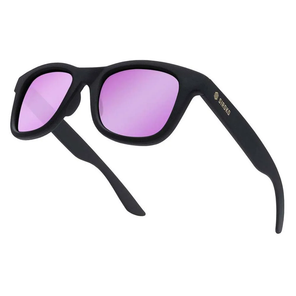 Siroko Los Lances Polariserade Solglasögon, Black, Purple/CAT3