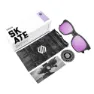 Siroko Los Lances Polariserade Solglasögon, Black, Purple/CAT3