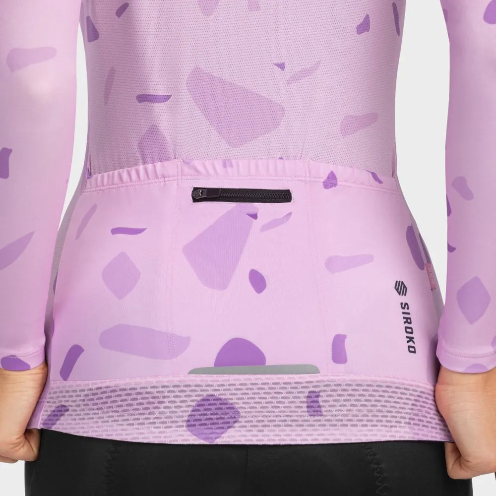 Siroko M2 Annie Långärmad Trikå, Lavender, M