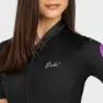 Siroko M2 Aquarelle Korta ärmar Cykeltröja, Black / Violet, S