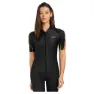 Siroko M2 Aquarelle Korta ärmar Cykeltröja, Black / Violet, S