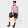 Siroko M2 Aura Korta ärmar Cykeltröja, Gum pink / light blue, L