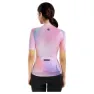 Siroko M2 Aura Korta ärmar Cykeltröja, Gum pink / light blue, L