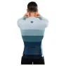 Siroko M2 Focus Långärmad Trikå, Blue / grey / white, XL