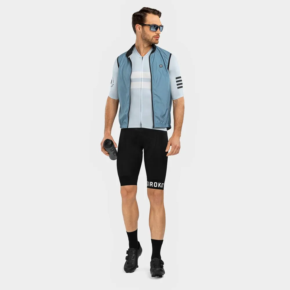 Siroko M3 Bealach Korta ärmar Cykeltröja, Light blue / white, XL Siroko M3 Bealach Korta ärmar Cykeltröja, Light blue / white, XL