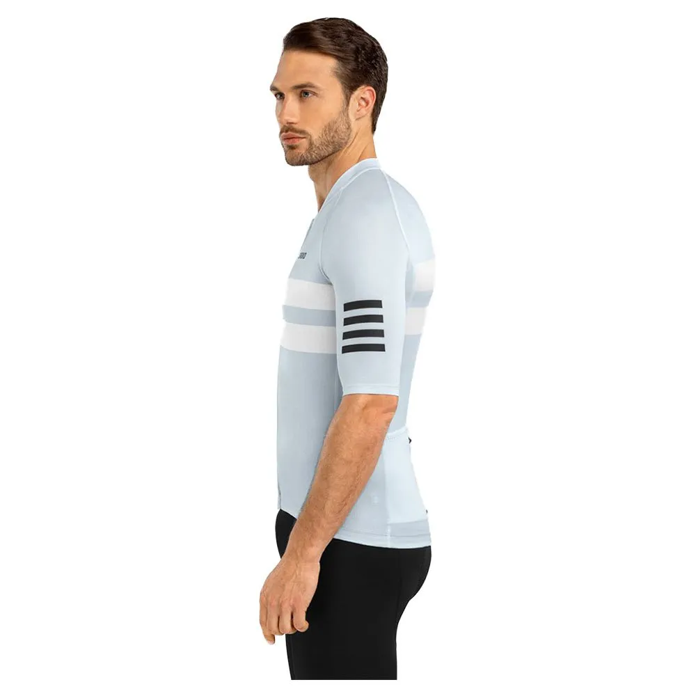Siroko M3 Bealach Korta ärmar Cykeltröja, Light blue / white, XL Siroko M3 Bealach Korta ärmar Cykeltröja, Light blue / white, XL