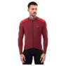 Siroko M4 Echelon Långärmad Trikå, Maroon / Red, S
