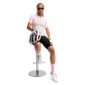 Siroko M6r Mercury Korta ärmar Cykeltröja, Pink, M